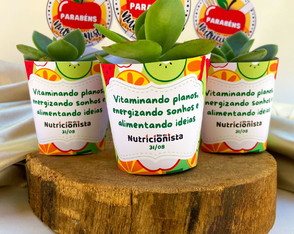 Rotulo e Tag para Suculentas Dia do Nutricionista