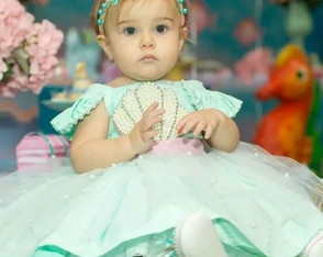 Vestido Fundo do Mar