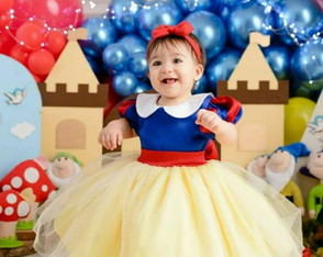 Vestido Branca de Neve