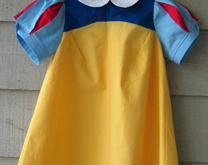 Vestido Branca de Neve Algodão