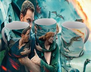 Caneca Jurassic World: Reino Ameaçado (2018): Modelo 02