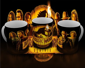 Caneca Jurassic World: Domínio (2022): Modelo 02