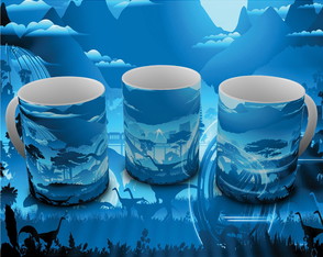 Caneca Jurassic World: o Mundo dos Dinossauros (2015): 03