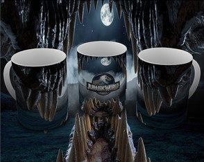 Caneca Jurassic World: o Mundo dos Dinossauros (2015): 01