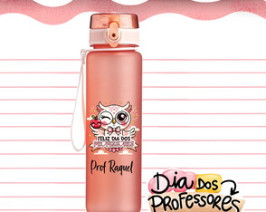 Squeeze Plástica 1 Litro Dia do Professor