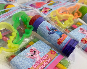 Kit Massinha + Bolha de Sabão Stitch