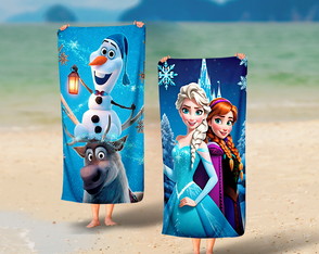 Toalha Personalizada Frozen
