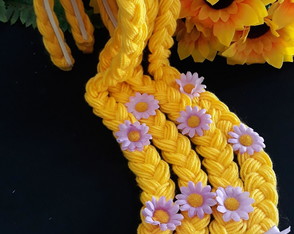 13 Tiaras Trança Rapunzel