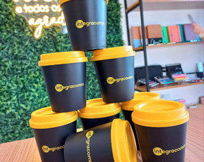 500 Copo de Café 250ml Eco Personalizado