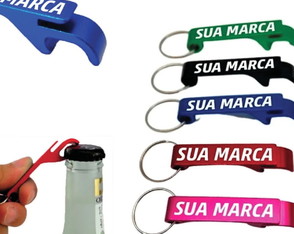 Chaveiro Abridor de Garrafa Personalizado - Pé de Galinha