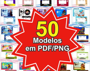 50 Arquivos Digitais Personalizados para Cartão do Sus