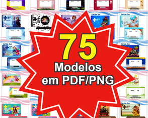 75 Arquivos Digitais Personalizados para Cartão do Sus