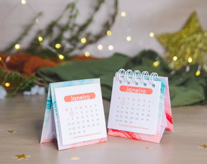Calendario de Mesa Mine