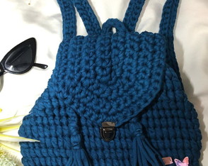Mochila Croche Artesanal