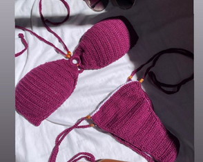 Biquíni Conjunto em Croche