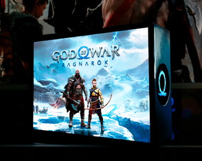 Luminária Abajur Led God Of War Ragnarök - Decoração Gamer
