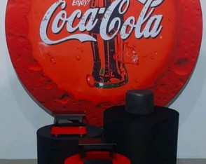 Locação Kit Pegue e Monte Coca Cola