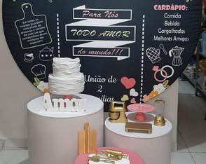 Locação Kit Pegue e Monte Chá de Cozinha Preto