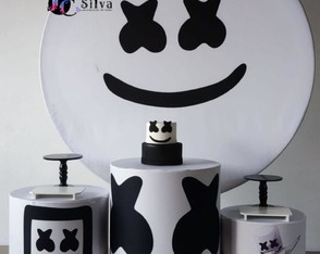 Locação Kit Pegue e Monte Dj Marshmallow