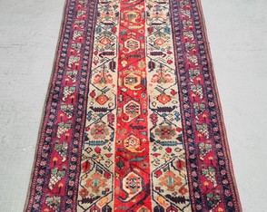 Tapete Persa Azerbaijão - Passadeira - 3,16 x 0,74