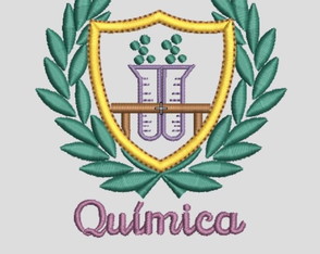 Matriz Bordado Química Brasão