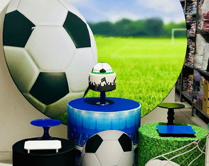 Locação Kit Pegue e Monte Futebol Gramado