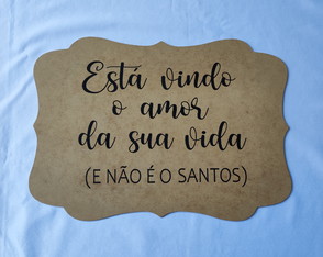 Plaquinha de Casamento para Daminha/pajem