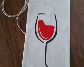 15 Saquinho de Algodão Cru 15 x 40 cm (personalizado)