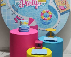 Locação Kit Pegue e Monte Pool Party 3