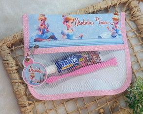 Estojo, Higiene Bucal Personalizado, Infantil Escolar Nome.