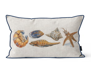 Almofada Oceanica ( Capa ) Retangular com Cordone 428