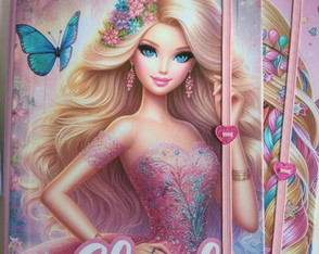 Caderno Personalizado Barbie