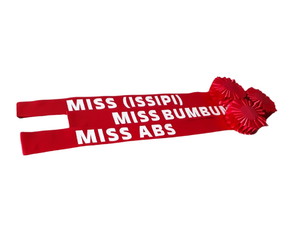 Faixa Miss Personalizada para Eventos