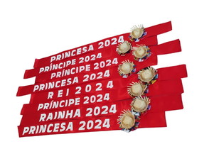 Faixa Miss Personalizada para Festa Junina