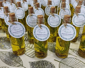 40 Lembrança Azeite Aromatizado