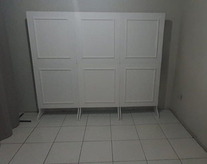 Aluguel Painel Boiserie Branco