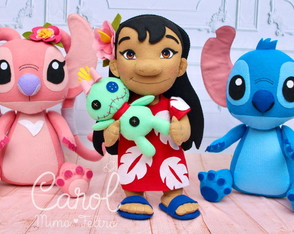 Kit Lilo Stitch para Decoração