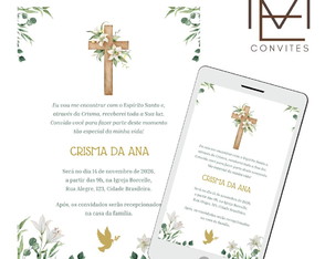 Convite Crisma
