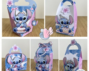 Kit Festa Stitch - 10 Itens