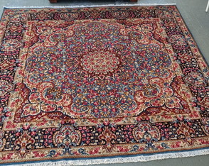 Espetacular Tapete Persa Kerman - 2.50 x 2.50 - Irã