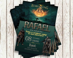 Convite Virtual - Elden Ring