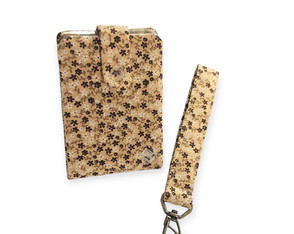 Conjunto de Carteira Porta-cartões e Chaveiro de Mão
