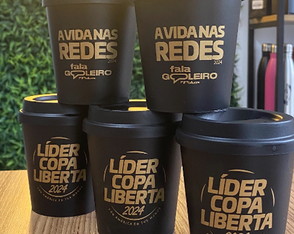 100 Copo de Café 250ml Eco Personalizado