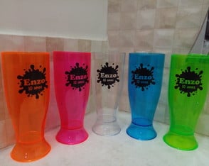 Copos Tulipa Chopp com Led Personalizada