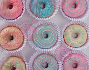 Lembrancinha Mini Cake Donuts Personalizado Doces Finos