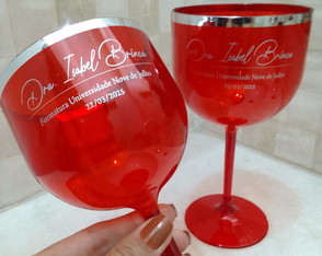 Taça Gin com Borda Personalizada 450 ml