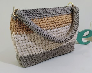 Bolsa de Crochê Versatil