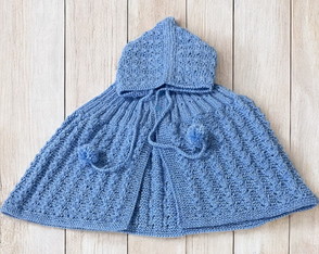 Poncho para Bebê de 6 a 9 Meses