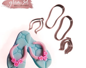 Cortador Chinelo - 5cm - 4 Peças - Co 726