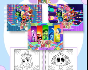 Livro para Colorir - Divertidamente
